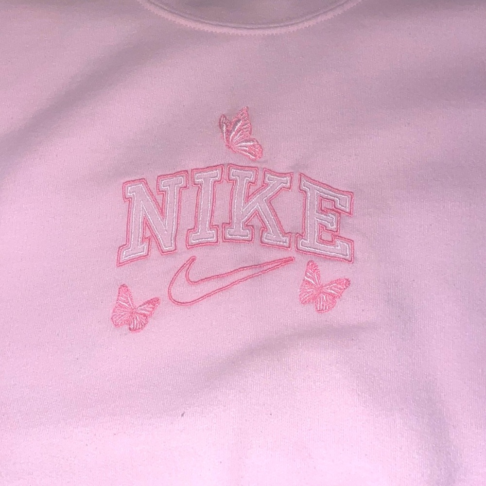 CUSTOM EMBROIDERED Nike Crewneck